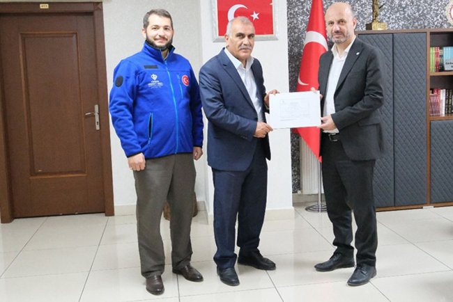 Ortaokul öğrencilerinden Filistin'e büyük destek