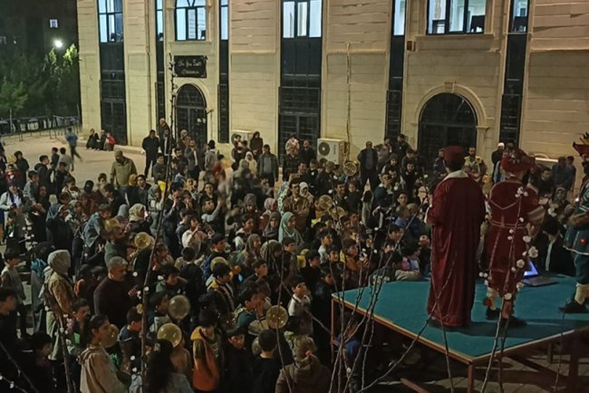 Ergani'de geleneksel ramazan çocuk buluşması