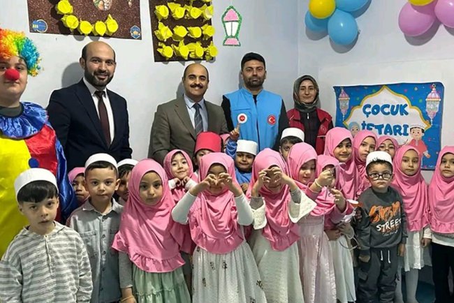 Çelikhan'da minikler tekne orucuyla ramazanı yaşadı