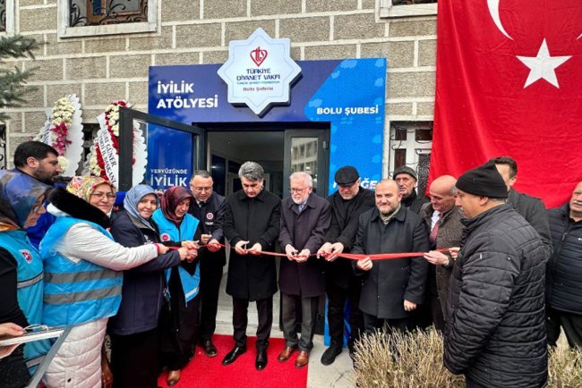 Bolu'da "İyilik Atölyesi" açıldı
