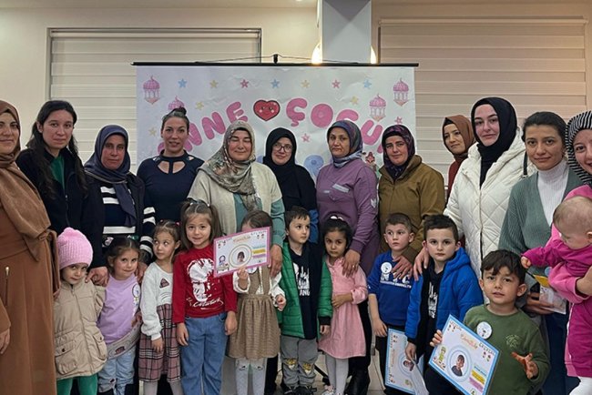 Gülnar'da "Anne Çocuk İftarı" düzenlendi
