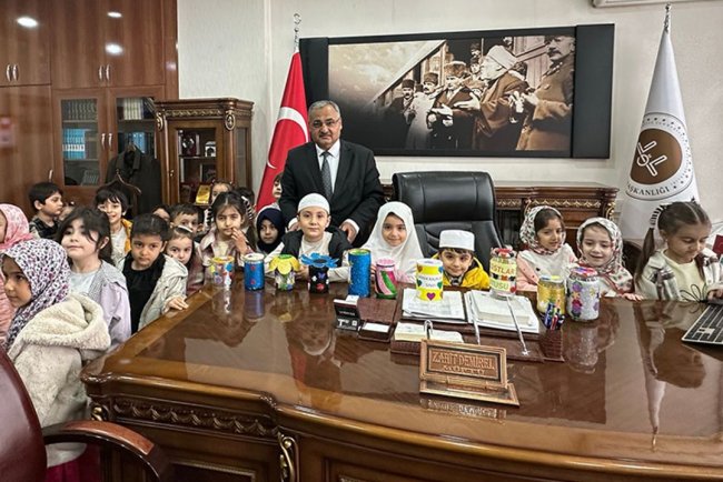 Iğdırlı miniklerden örnek davranış