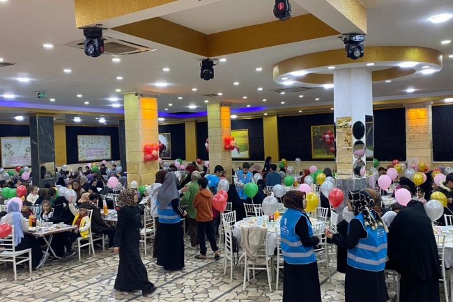 Eyyübiye'de yetim çocuklar iftar sofrasında buluştu