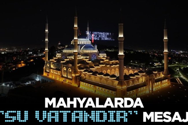 "Ulusal Su Verimliliği Seferberliği" kapsamında Dünya Su Günü'nde "Su Vatandır" mesajı