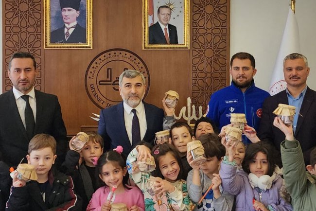 Eskişehir’deki minikler Gazze'ye destek oldu