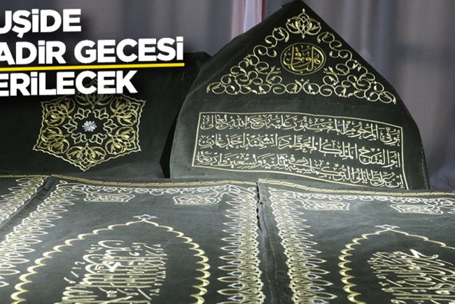 Danişment Melik Ahmet Gazi Türbesi'ndeki sandukanın puşidesi 2,5 yılda tamamlandı