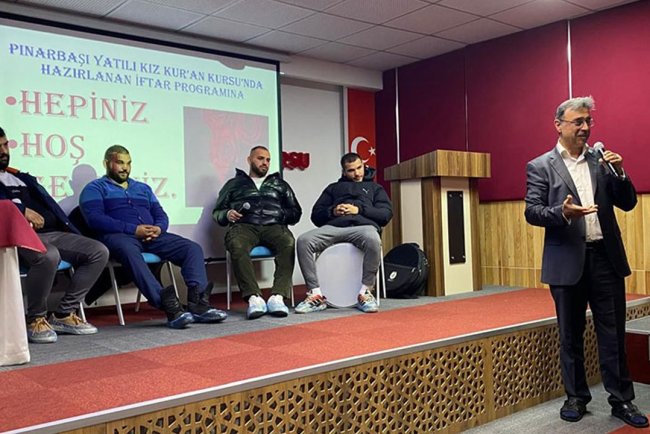 Canik'te roman aileler iftarda buluştu