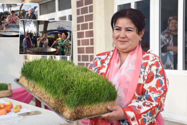 Özbekistan'ın Nevruz Bayramı özel tatlısı: Sümelek