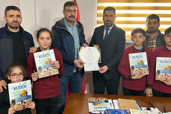 Çocuk gönüllerden "Gazze'ye Yardım" kampanyası