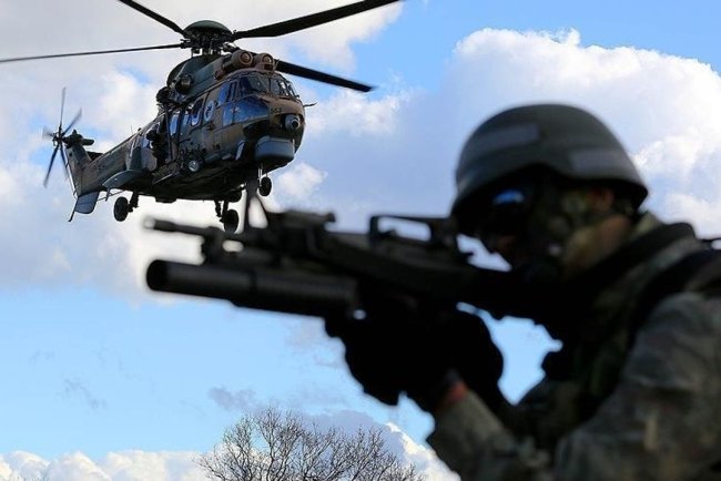 Irak ve Suriye'nin kuzeyi dahil son bir haftada 14 terörist etkisiz hale getirildi