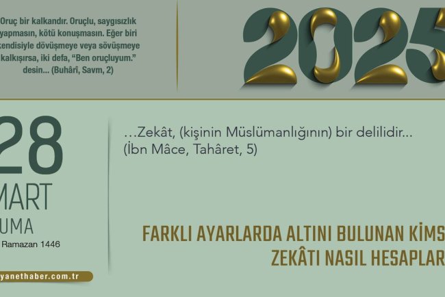 Farklı Ayarlarda Altını Bulunan Kimse Zekâtı Nasıl Hesaplar?