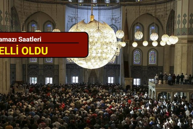 İl İl Ramazan Bayramı Namaz Saatleri
