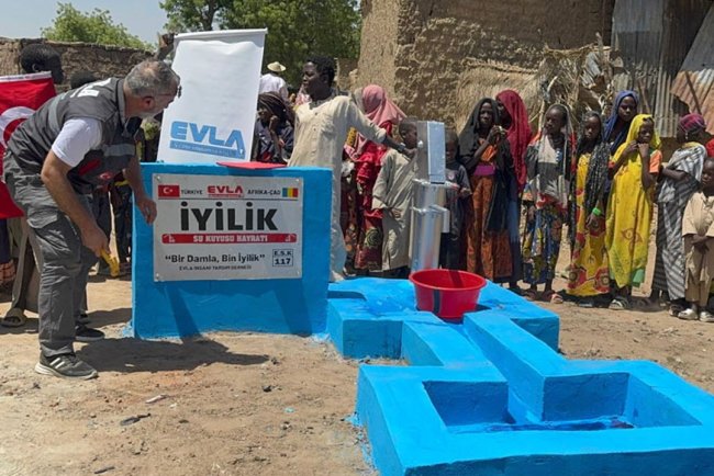 Türkiye'den Çad'a "bir damla iyilik"