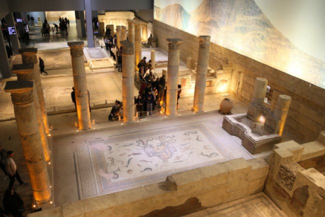 Zeugma Mozaik Müzesi'nde bayram yoğunluğu