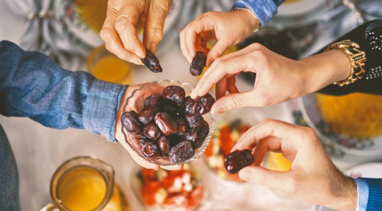İlk iftar mutluluğu