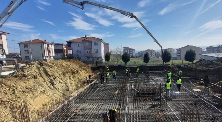 Kaynarca İlçe Müftülüğü Hizmet Binası'nın temeli atıldı