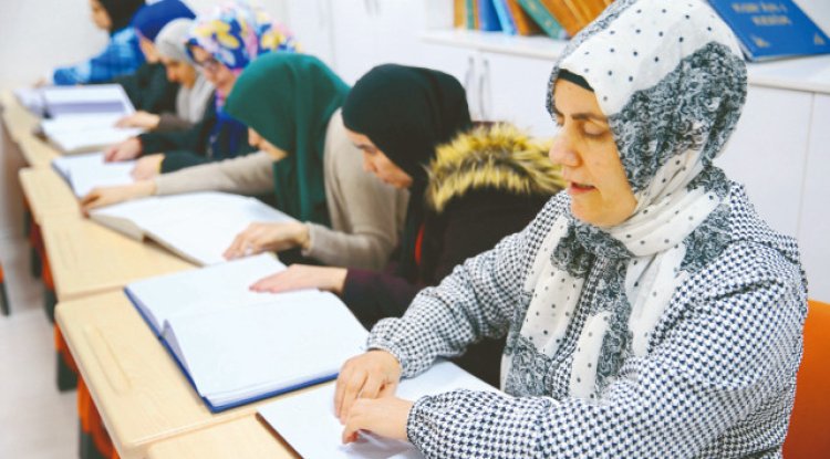 Braille alfabesiyle mukabele