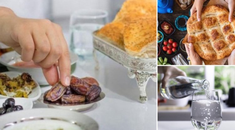 Ramazan'ı sağlıklı geçirmenin menüsü hazırlandı: Bu gıdalar açlığı geciktiriyor
