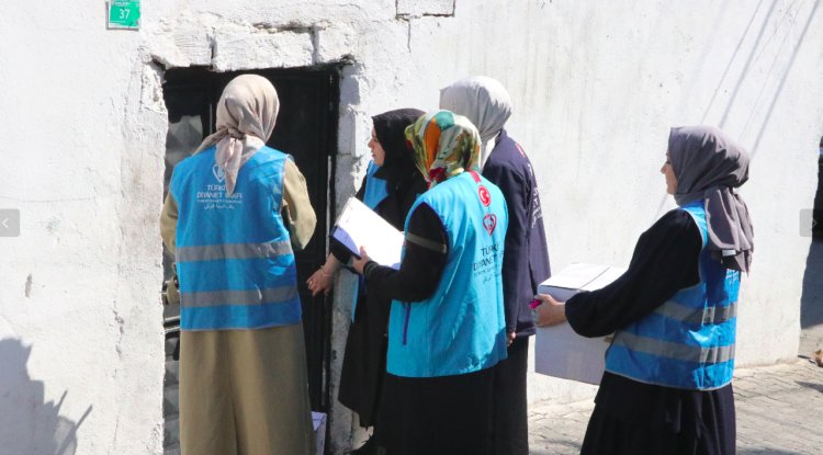 Şanlıurfa'da yüzlerce aileye ramazan yardımı ulaştırıldı