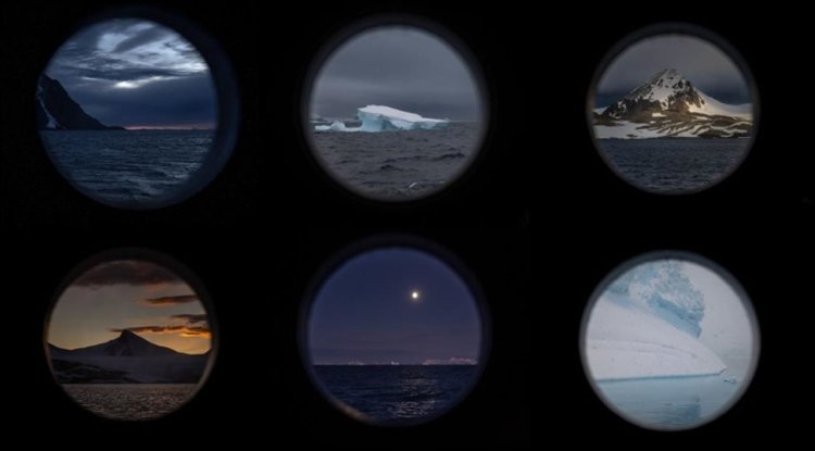 Türk bilim insanları Antarktika'nın doğasını lombozlardan izledi