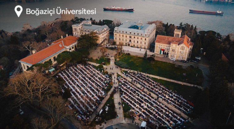 Üniversitelerde Ramazan neşesi