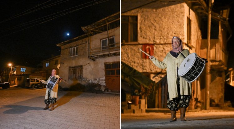 Mahallenin 'Ayşe ablası': 18 yıldır davuluyla sokaklarda