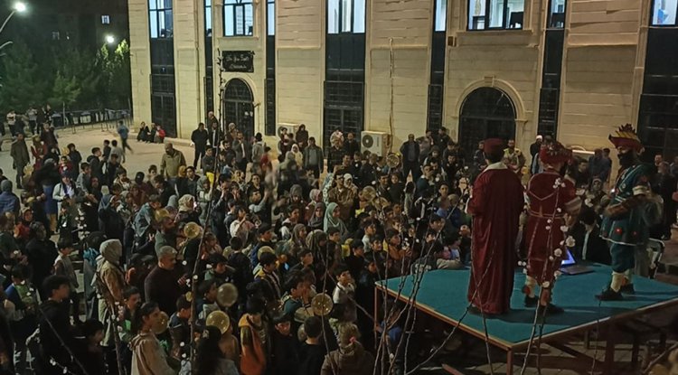 Ergani'de geleneksel ramazan çocuk buluşması