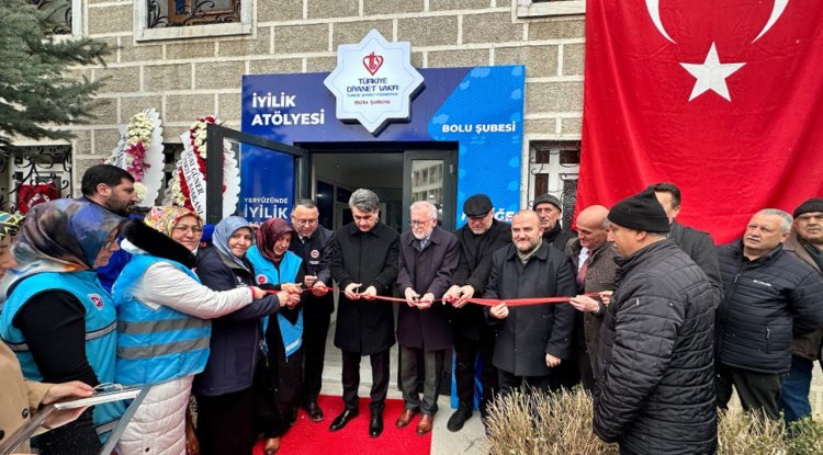 Bolu'da "İyilik Atölyesi" açıldı