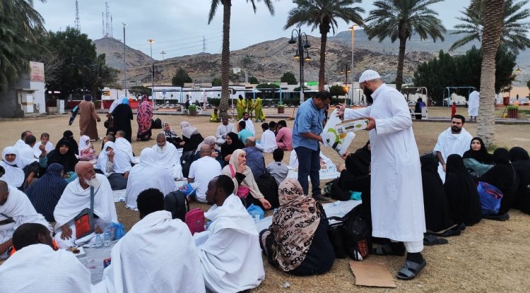 TDV, Haremeyn bölgesinde 60 bini aşkın kişiye ramazan yardımı ulaştırıyor