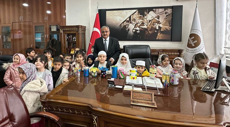 Iğdırlı miniklerden örnek davranış