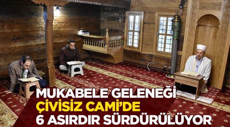 Ordu'da çivisiz Laleli Cami'de mukabele geleneği 6 asırdır sürdürülüyor