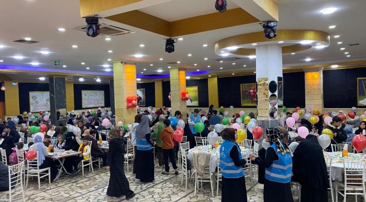 Eyyübiye'de yetim çocuklar iftar sofrasında buluştu