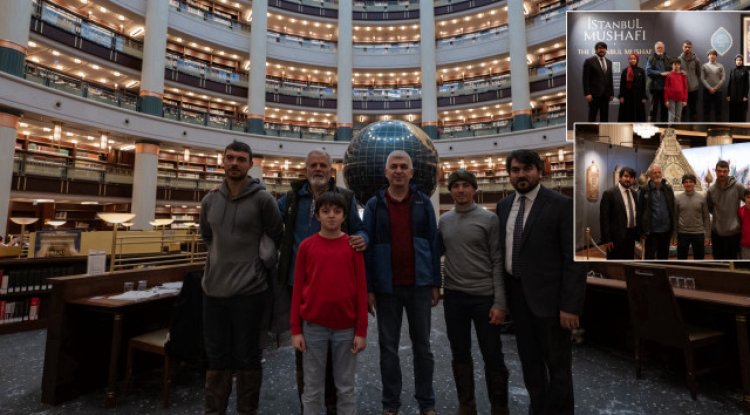 At sırtında yolculuk yapan İspanyol hacı adayları Beştepe Millet Camisi'ni ziyaret etti: Türkiye'ye geldiğimizde kendimizi evimizde hissettik