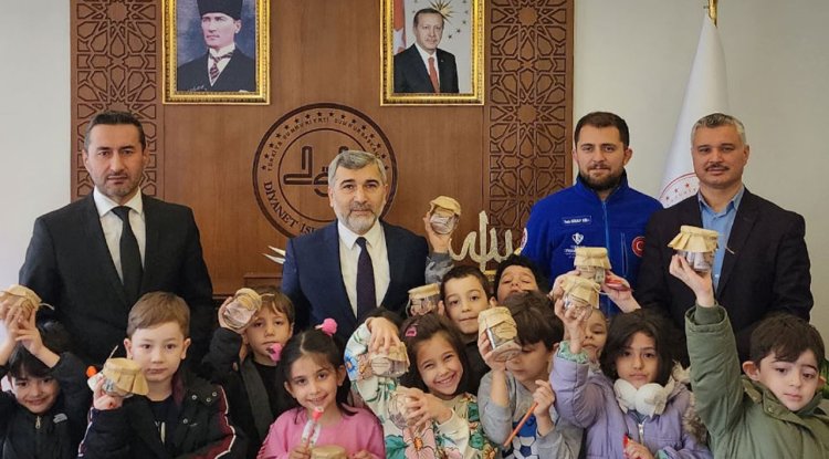 Eskişehir’deki minikler Gazze'ye destek oldu