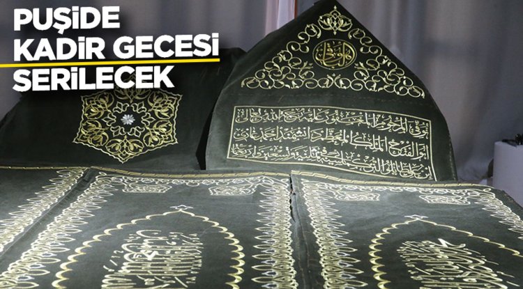 Danişment Melik Ahmet Gazi Türbesi'ndeki sandukanın puşidesi 2,5 yılda tamamlandı