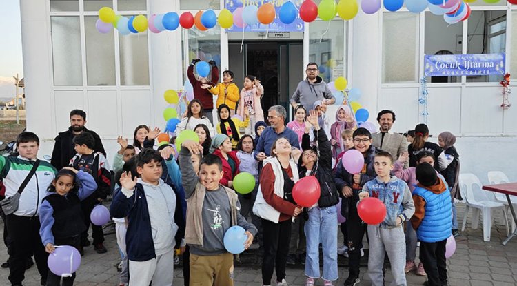 Çamköy Hatipler Camii'nde çocuk iftarı düzenlendi