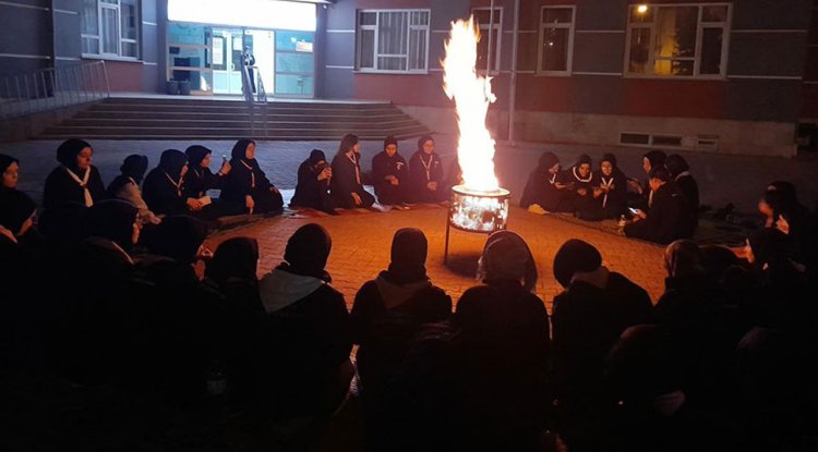 Konya Diyanet İzcilik Spor Kulübü kısa süreli kamplarını tamamladı