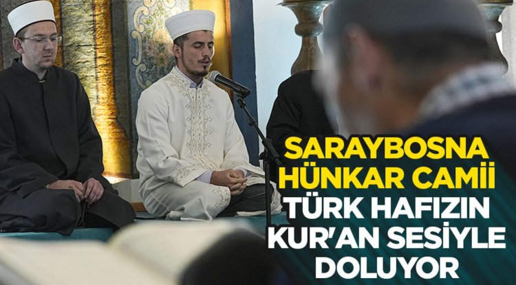 Saraybosna'nın Osmanlı mirası camii Türk hafızın Kur'an sesiyle doluyor