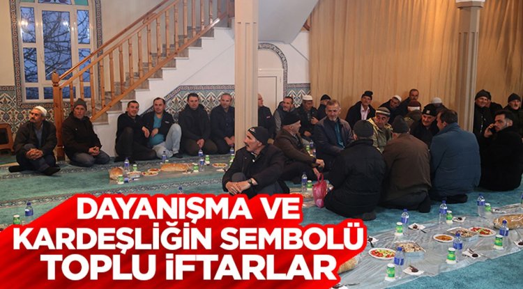 Batı Trakya'daki toplu iftarlar, Türkler arasında dayanışma ve kardeşliğin sembolü