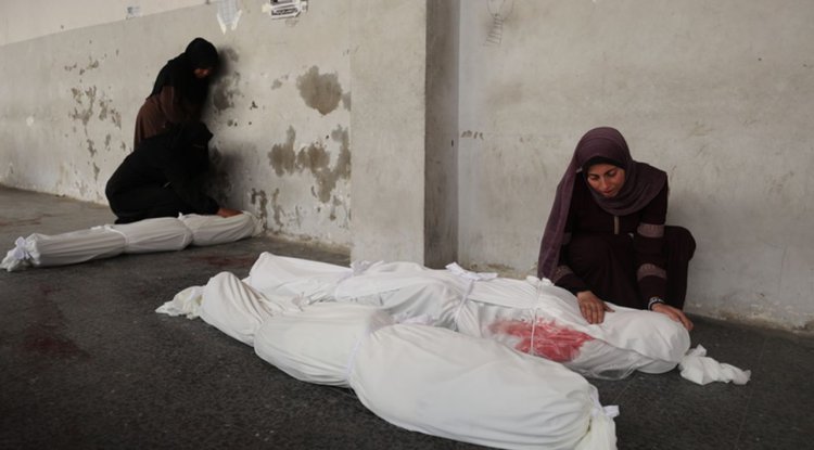 İşgalcilerin Gazze Şeridi'ne düzenlediği saldırılarda en az 12 Filistinli şehit oldu