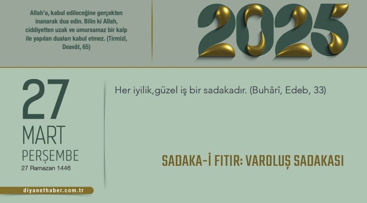 Sadaka-i Fıtır: Varoluş Sadakası