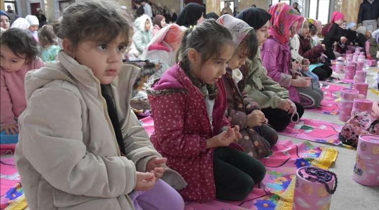 Trabzon'da 7 bin 500 çocuk "tekne orucu" ile dini ve manevi eğitim aldı