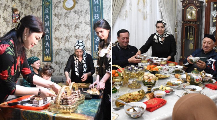 Özbekistan'ın toplu iftar geleneği: Ağız açar