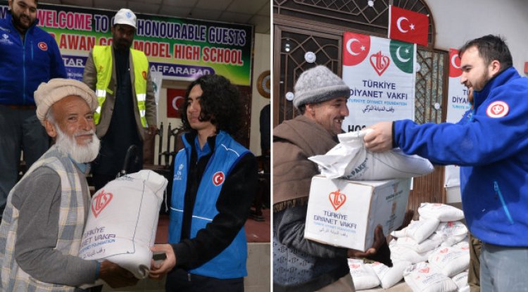 TDV dur durak bilmiyor: Pakistan'da 110 bin ihtiyaç sahibine ulaştı
