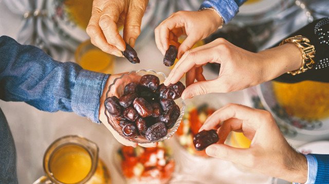 İlk iftar mutluluğu