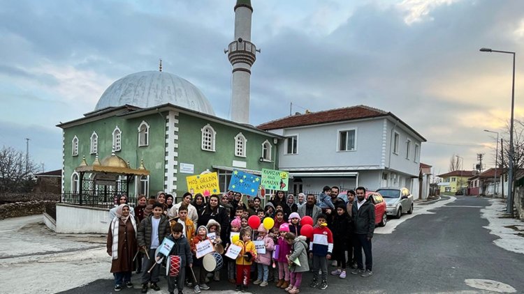 Üsküp'te ramazan coşkusu sokaklara taştı