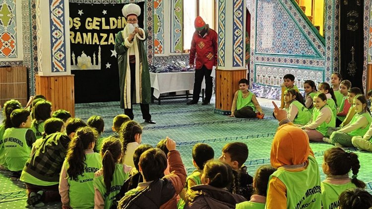 Köşk'teki camilerde çocuklar ramazan geleneklerini öğreniyor