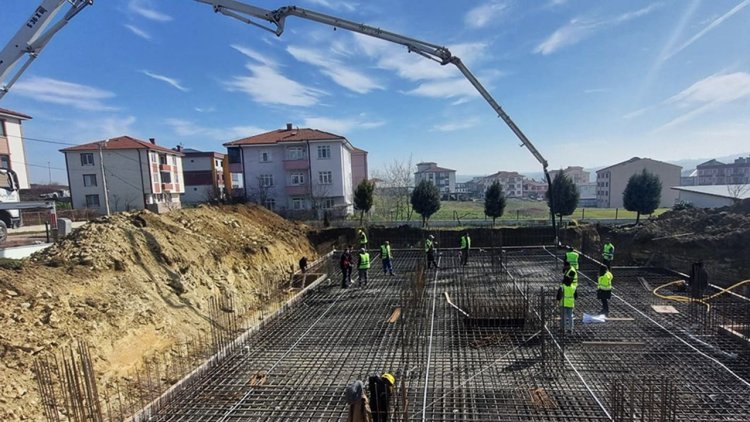 Kaynarca İlçe Müftülüğü Hizmet Binası'nın temeli atıldı