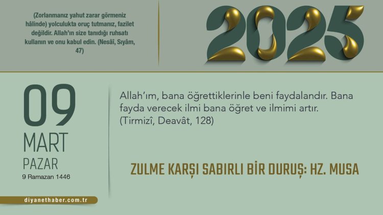 Zulme Karşı Sabırlı Bir Duruş: Hz. Musa