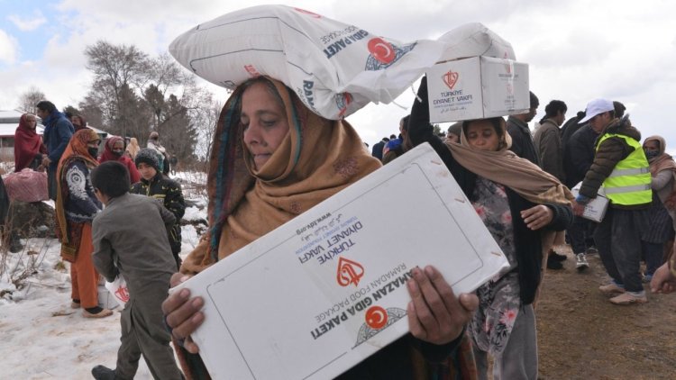 Türkiye Diyanet Vakfı, Pakistan'da ramazan yardımlarını sürdürüyor